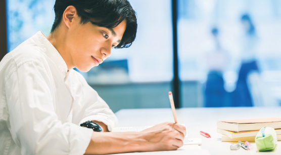 環境にこだわった教室で、勉強効率が上がる
