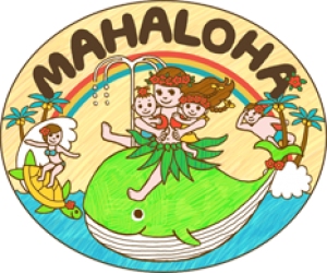 西八王子駅にある学習塾『MAHALOHA自習室』のロゴ画像