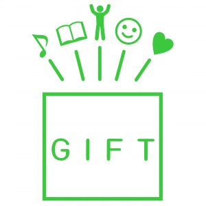 石川県能美市にある学習塾『次世代個別塾GIFT』のロゴ画像