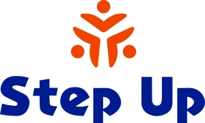 大阪府八尾市にある学習塾『自立学習 学び放題の塾 Step Up』のロゴ画像