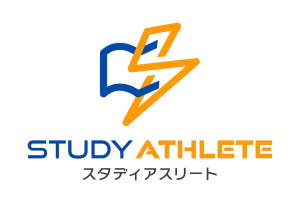 北海道岩見沢市に対応しているオンライン塾『スポーツと勉強の両立を目指す学習塾 STUDY ATHLETE』のロゴ画像